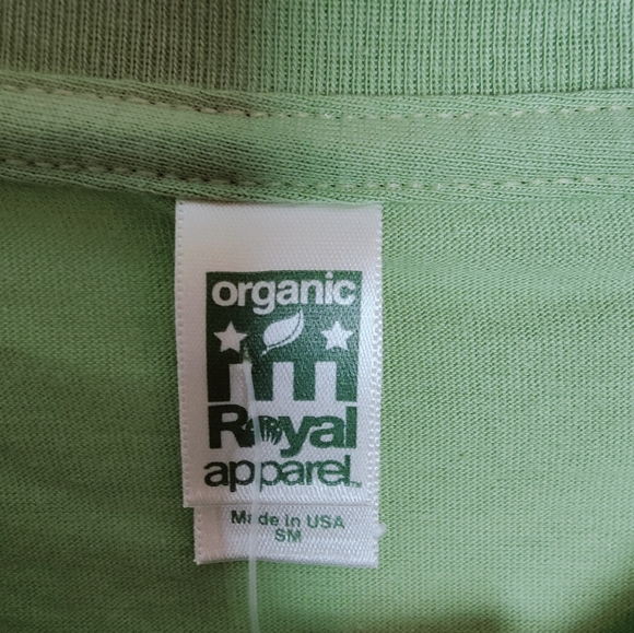 NWT be joiful! Green "Plants" Long Sleeve Crew Neck T-shirt, Sz S - Picture 4 of 9